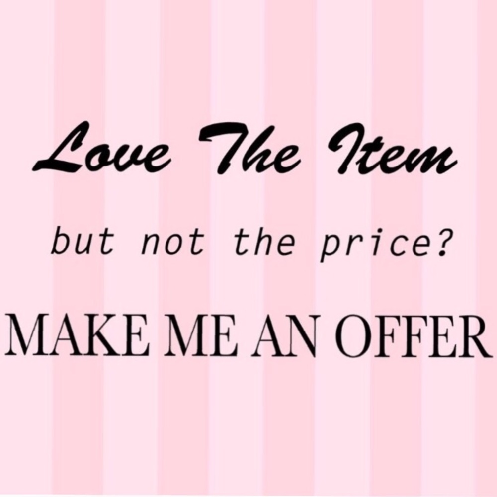 Make me an offer by using the “Offer” button. 💕💕